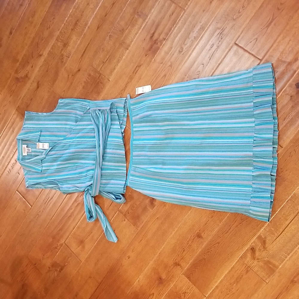 Talbots wrap tank and skirt set